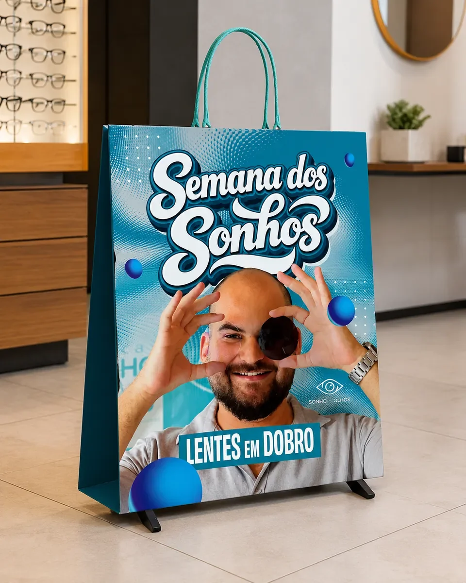 Cavalete com Lona